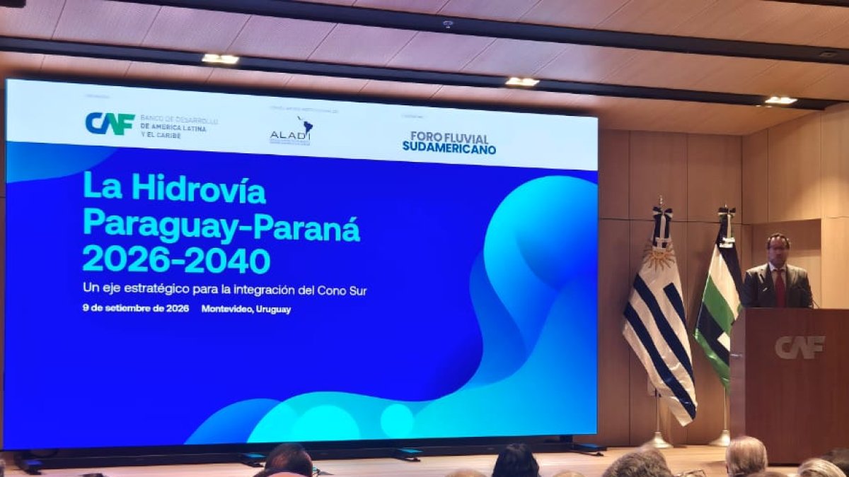La Hidrovía debate su rumbo estratégico hacia 2040 en el Auditorio CAF de Montevideo